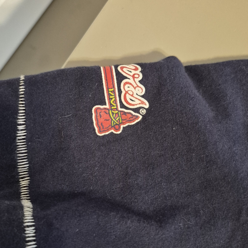 5 Atlanta Braves Tee Navy Blue - Picture 2 of 4